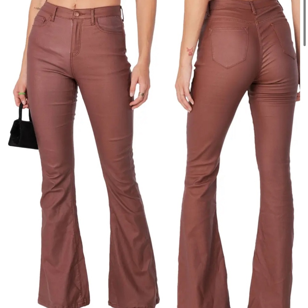 Nwt Edikted leather luna pant